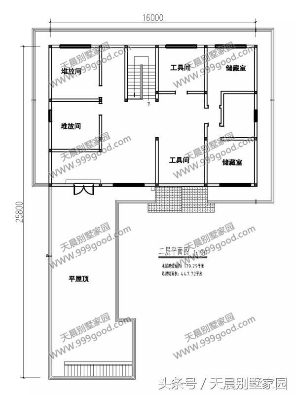 3款带配房的农村二层房屋设计图，布局超接地气