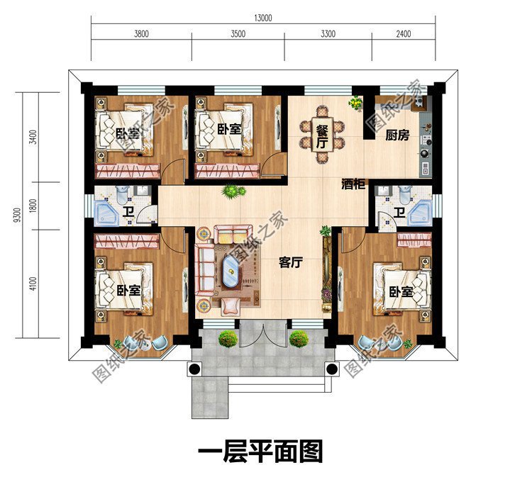 100套乡村别墅图片大全，2020年最新设计