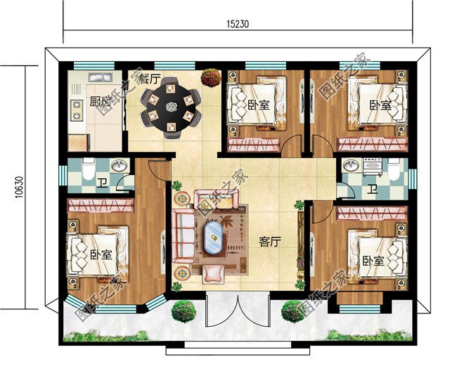 100套乡村别墅图片大全，2020年最新设计