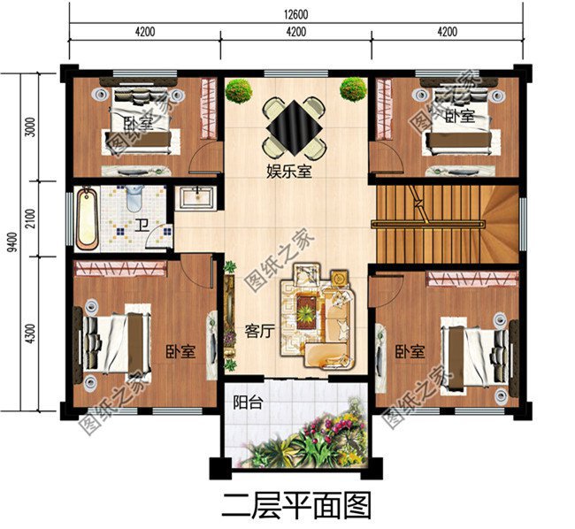 100套乡村别墅图片大全，2020年最新设计