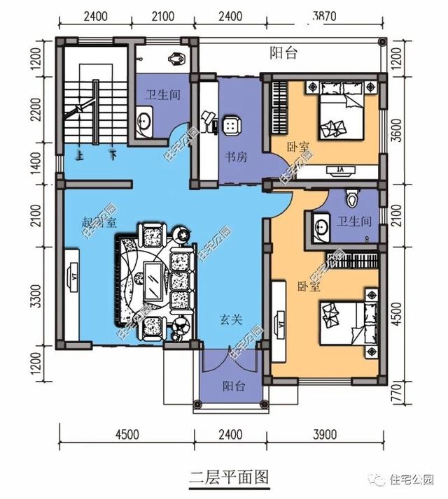 10套带地下室别墅设计方案图，地下室要或成标配