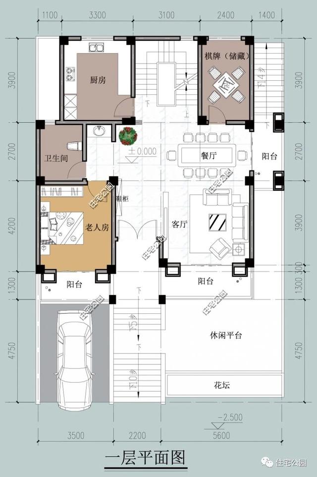 10套带地下室别墅设计方案图，地下室要或成标配