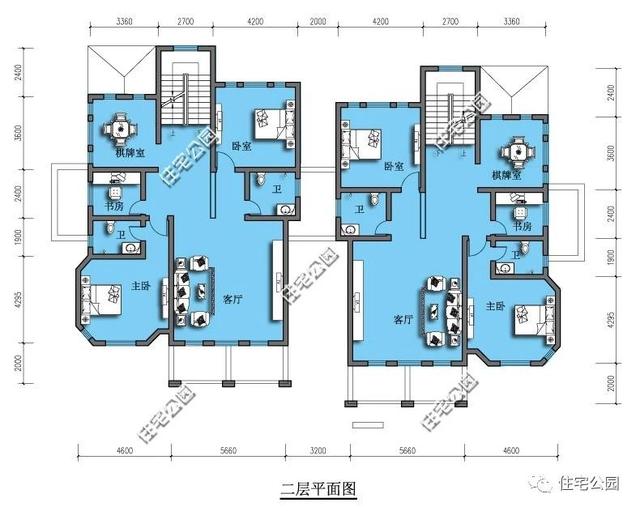 10套带地下室别墅设计方案图，地下室要或成标配