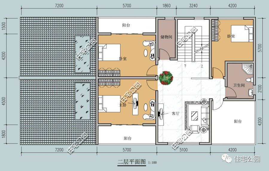 中式别墅_中式别墅设计图_中式别墅设计图全套