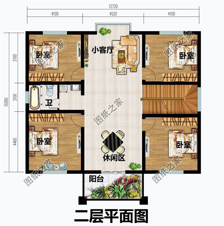 农村自建二层别墅，在老家宅基地上建一个，真是太棒了