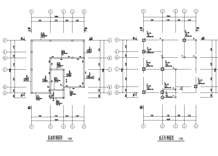 多层建筑别墅设计图（包含CAD）