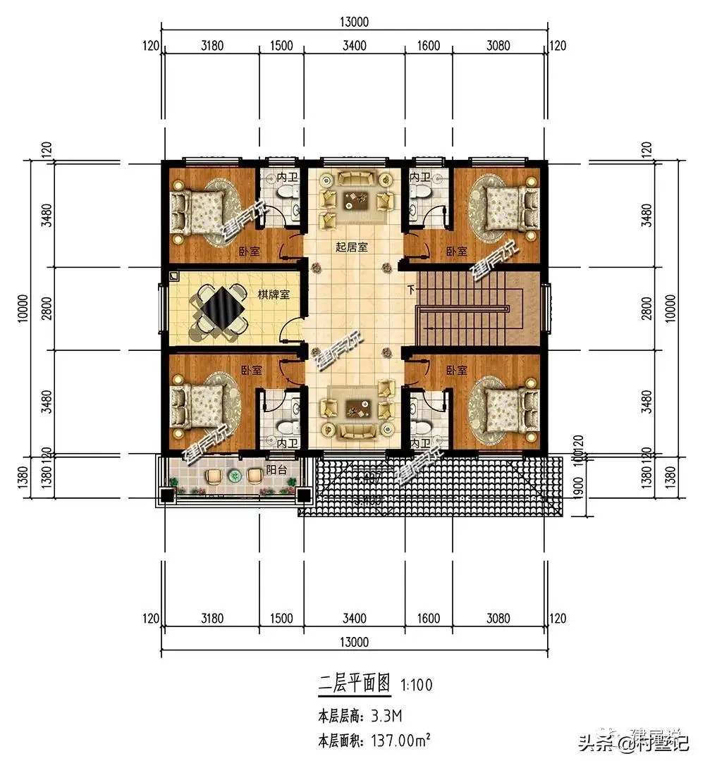 别墅层高多少合适_别墅层高一般多少米_二层别墅