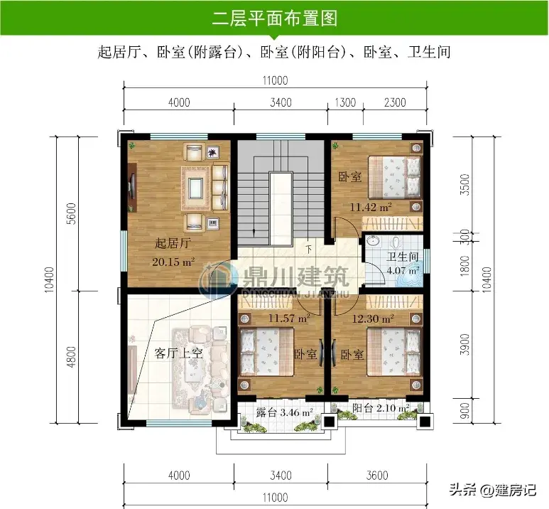 别墅层高多少合适_二层别墅_别墅层高一般多少米