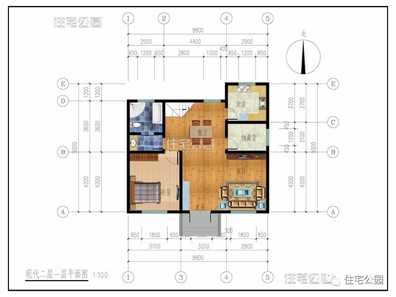 中式别墅外观图片_中式别墅外观效果图_中式别墅