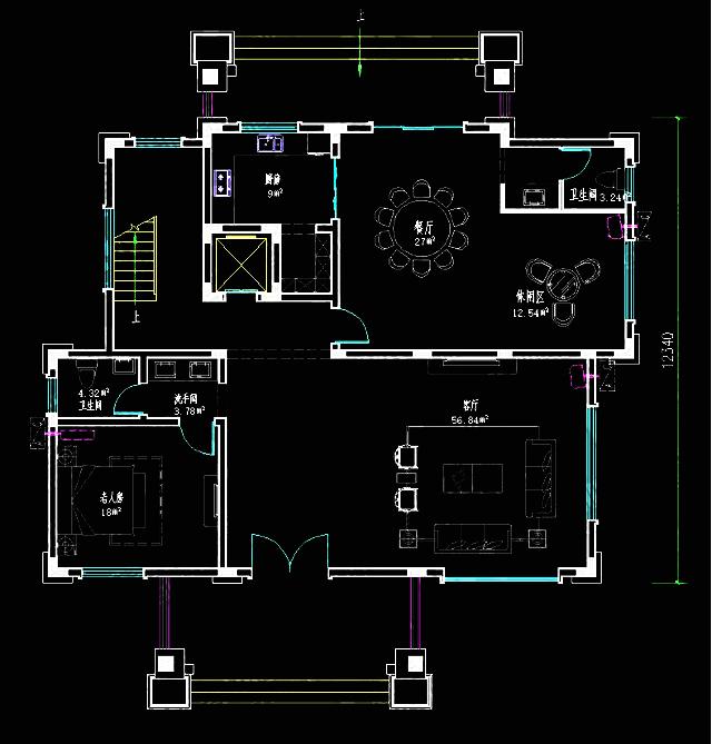 4款带电梯三层农村自建别墅设计户型图，让农村房屋变得不再普通