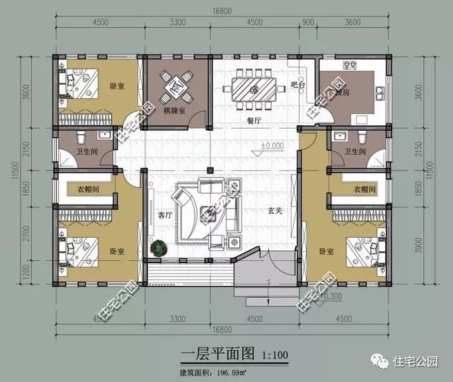 中式别墅庭院_中式别墅效果图_中式别墅