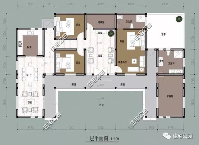 中式别墅效果图_中式别墅_中式别墅庭院