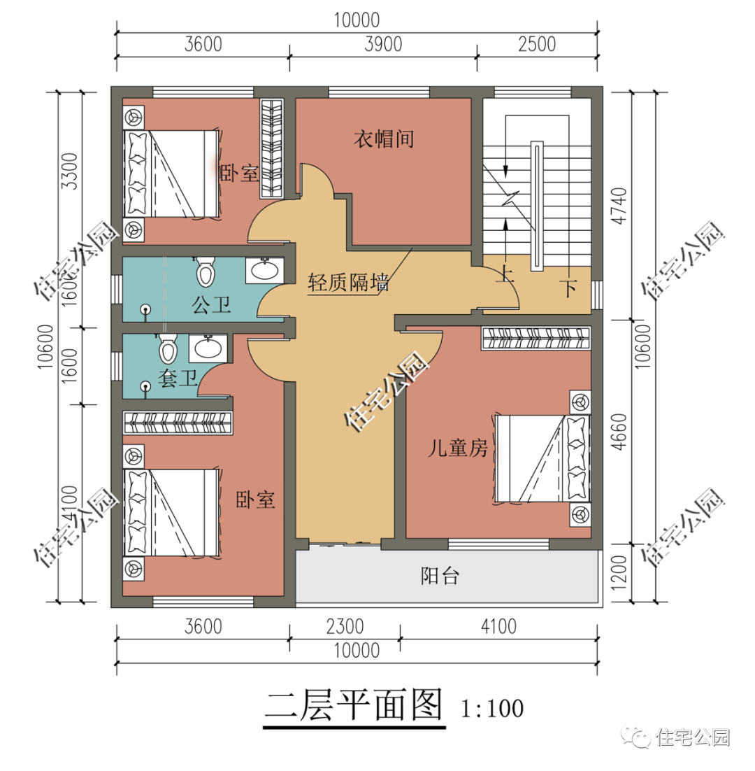 中式别墅效果图_中式别墅设计图_中式别墅