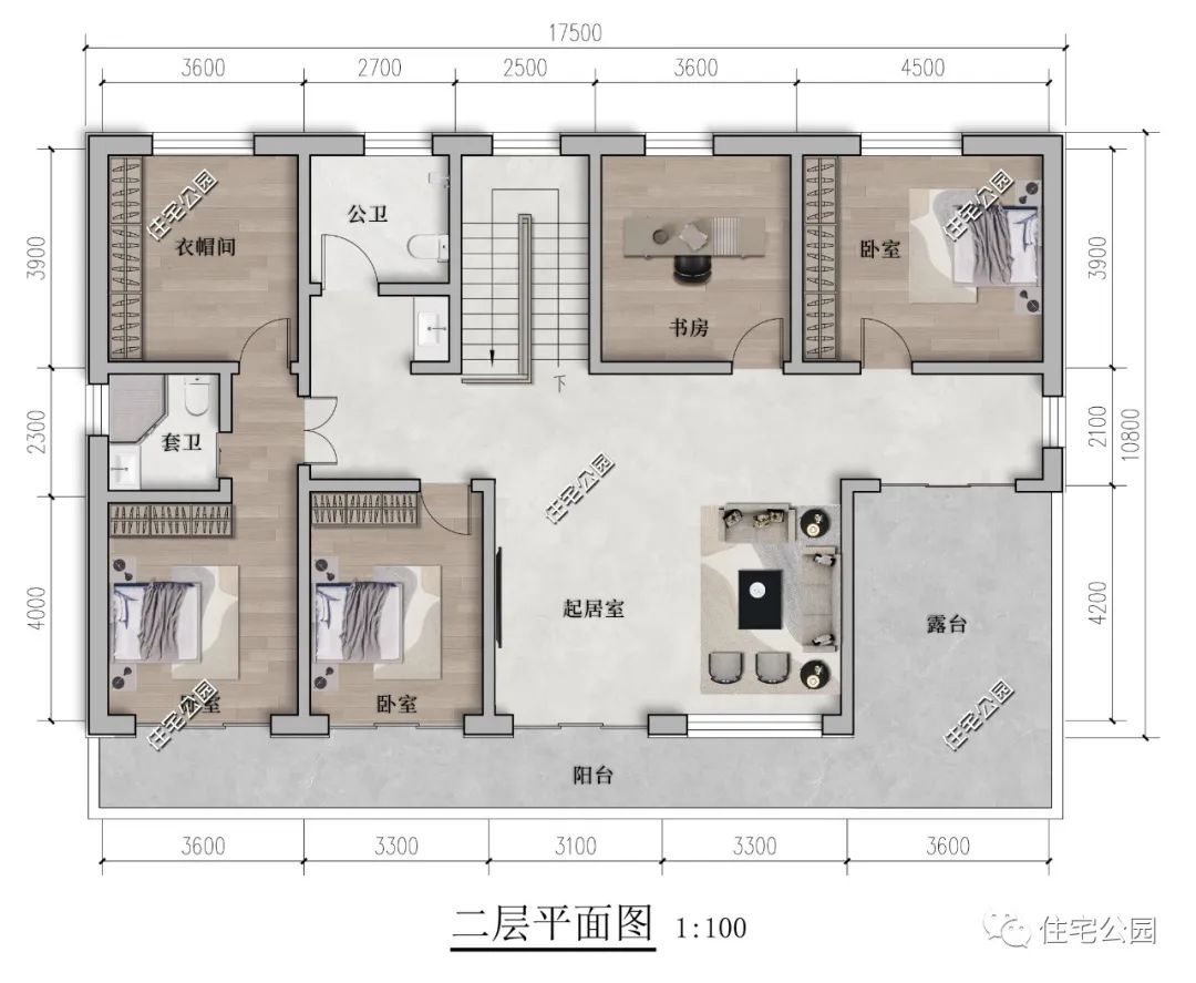 别墅现代简约风格装修效果图_别墅现代风格效果图_现代别墅