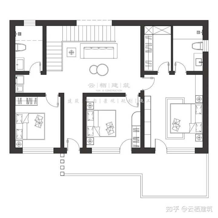 别墅现代简约风格装修效果图_别墅现代简约装修效果图_现代别墅