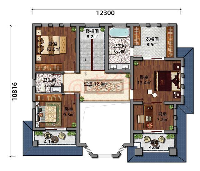 自建别墅_别墅自建房_别墅自建房设计图